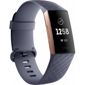 Fitbit Charge 3 Fitness Wristband (Blue-Gray)